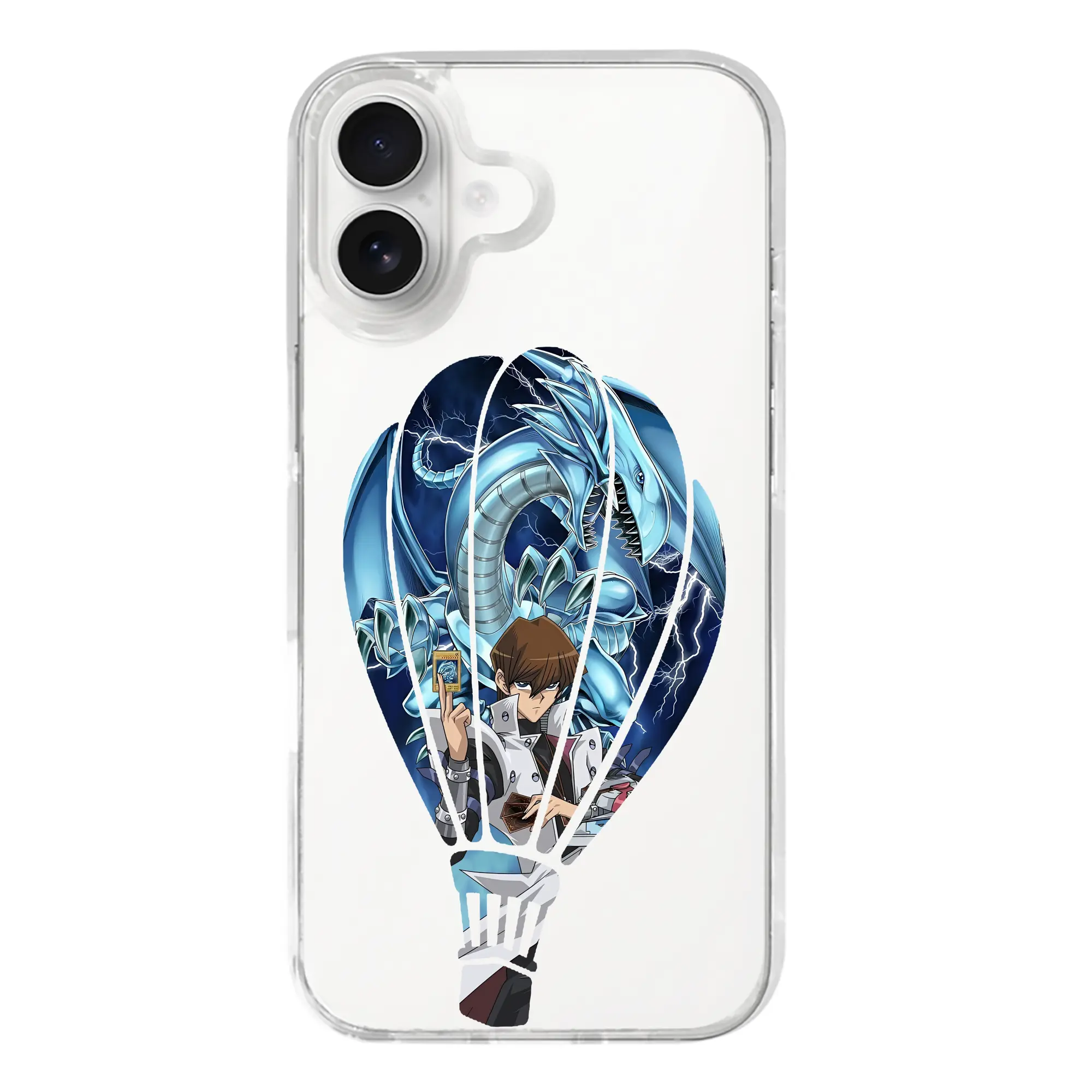 遊☆戯☆王 グッズ,海馬瀬人 - iPhone 17シリーズ 透明スマホケース – 薄型・耐衝撃・精密フィット保護カバー